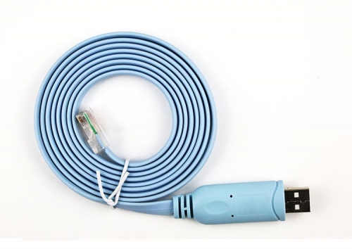 Usb Rj Blue Cisco Console Cable Ft Ftdi